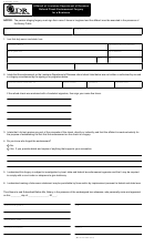 Form R-8350bf - Affidavit Of Louisiana Department Of Revenue Refund Check Endorsement Forgery For A Business
