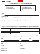 Fillable Form Fit Ref - Application For Financial Institutions Tax Refund Printable pdf