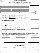 Form E-588a - Incentive Claim For Refund For Aviation Fuel For Motorsports State, County, And Transit Sales And Use Taxes