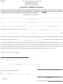 Form E-599c - Purchaser's Affidavit Of Export