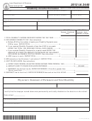 Form Ia 2440 - Disability Income Exclusion - 2013