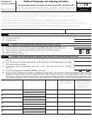 Fillable Schedule C (Form 990 Or 990-Ez) - Political Campaign And Lobbying Activities - 2013 Printable pdf