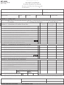 Form Mf-360x - Amended Consolidated Gasoline Monthly Tax Return