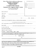 Form T-152 - Application For Cigarette Dealer's License