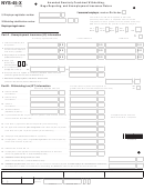 Fillable Form Nys-45-X - Amended Quarterly Combined Withholding, Wage Reporting, And Unemployment Insurance Return Printable pdf