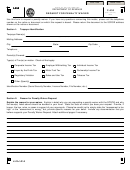 Form C-530 - Request For Penalty Waiver