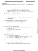 Fire Safety Quiz Template