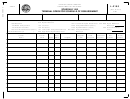Form L-2100 - Schedule 15-b - Terminal Operator Schedule Of Disbursement