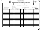 Form L-2099 - Schedule 15-a - Terminal Operator Schedule Of Receipts