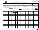 Form L-2111 - Tankwagon Importer Schedule Of Receipts Department Of Revenue