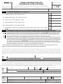 Form 8453-i - Foreign Corporation Income Tax Declaration For An Irs E-file Return - 2013
