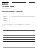 Parentheses, Please! - Math Worksheet With Answers