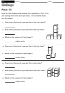 Face It! - Geometry Worksheet With Answers