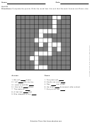 Crossword Puzzle Template With Answers