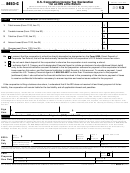 Fillable Form 8453-C - U.s. Corporation Income Tax Declaration For An Irs E-File Return - 2013 Printable pdf