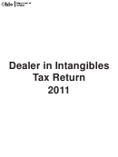 Dealer In Intangibles Tax Return - 2011
