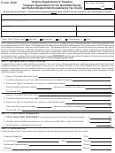 Form Edc - Taxpayer Application For The Qualified Equity And Subordinated Debt Investments Tax Credit