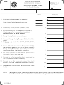 Fillable Form Sc Sch Td-1 - Deferred Income Taxes For South Carolina Printable pdf