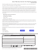 Form Ia 1041v - Iowa Fiduciary Income Tax Payment Voucher