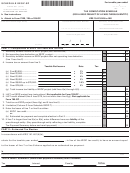 Schedule Keoz-sp (form 41a720-s41) - Tax Computation Schedule (for A Keoz Project Of A Pass-through Entity)