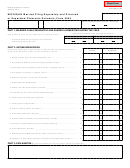 Form 5049 - Michigan Married Filing Separately And Divorced Or Separated Claimants Schedule