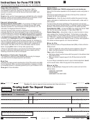 California Form 3576 (pit) - Pending Audit Tax Deposit Voucher For Individuals