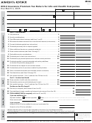 Form M11l - Insurance Premium Tax Return For Life And Health Companies - 2014
