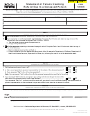 Form 1310n - Nebraska Statement Of Person Claiming Refund Due To A Deceased Person