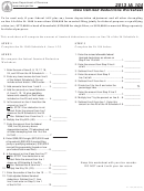Form Ia 104 - Iowa Itemized Deductions Worksheet - 2013