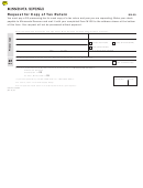 Form M100 - Request For Copy Of Tax Return