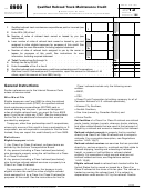 Fillable Form 8900 - Qualified Railroad Track Maintenance Credit - 2013 Printable pdf
