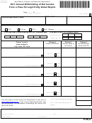 Form Rpd-41367 11 - Annual Withholding Of Net Income From A Pass-through Entity Detail Report - 2011