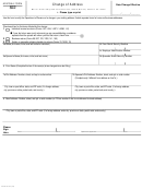 Arizona Form 822 - Change Of Address