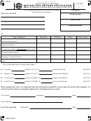Form L-2133 - Motor Fuel Refund Application