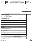 Form L-2119 - Motor Fuel Suppliers Monthly User Fee And Fee Calculation