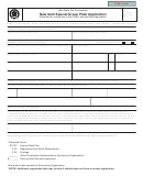 Form Tc-203 - New Utah Special Group Plate Application
