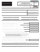 Form Tc-405 - Miscellaneous Tax Payment Agreement Request
