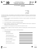 Form Pt-433 - Cable Television Company Property Tax Return