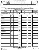 Form St-389 - Schedule For Local Taxes