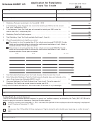 Schedule 800ret Cr - Virginia Application For Retaliatory Costs Tax Credit - 2014