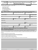 Form 12339-b - Information Reporting Program Advisory Committee Membership Application