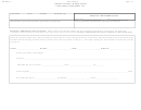 Form Atd23-a - Aircraft Affidavit Requesting Exemption Of Property Tax
