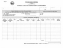 Form 501 D - Distributor Schedule Of On-highway Exempt Fuel Disbursements