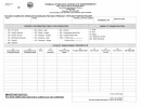 Form 503 B - Terminal Operator's Schedule Of Disbursements