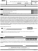 Fillable Form 8879-F - Irs E-File Signature Authorization For Form 1041 - 2014 Printable pdf
