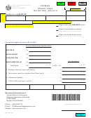 Form Pra-012p - Premier Resort Area Tax Return
