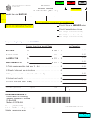 Form Pra-012 - Premier Resort Area Tax Return