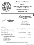 Sales, Use, Accommodations And Local Sales Tax Booklet - Forms And Instructions - South Carolina Department Of Revenue - 2014