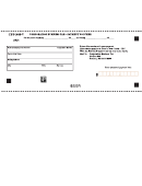 Form Cbt-100s-v - New Jersey Corporation Business Tax-payment Voucher - 2014