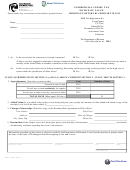 Form Rev 87 1001a - Commercial Vessel Tax Notice Of Value